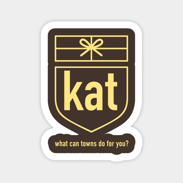 What Can Towns Do For You? Sticker by steventurous